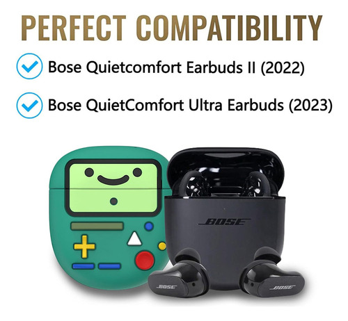2pcs Funda Protectora Para Bose Quietcomfort Earbuds 2/3