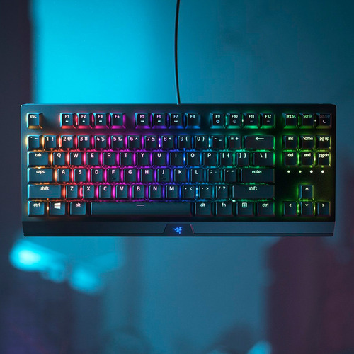 Teclado Us Razer Blackwidow V3 Tkl Mechanical Switch Yellow