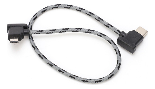 Cable De Datos Tipo C A Micro Usb En Ángulo Recto Para Dji M