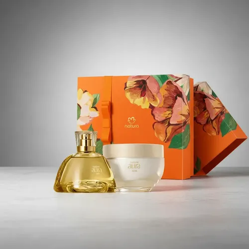 Kit Presente Natura Aura Alba Deo Parfum E Hidratante | MercadoLivre