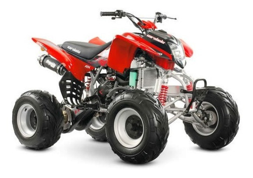 Cuatrimoto Carabela Voodoo 200cc Color Rojo