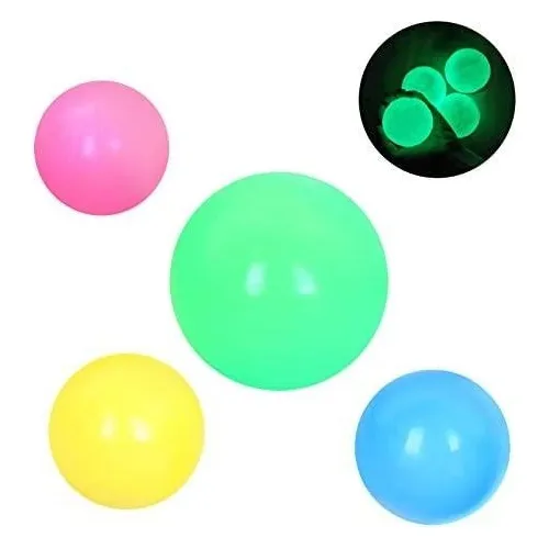 comprar Pelota Antistress Brilla En La Oscuridad Colores Neon
