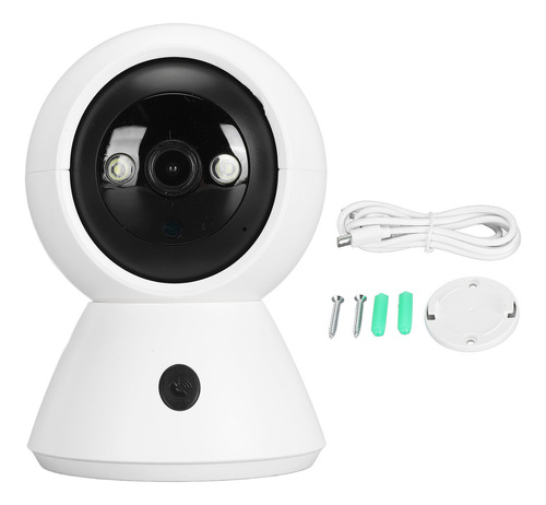 Cámara De Seguridad Interior 1080p Hd 5 Ghz 2.4 Ghz 360° Con