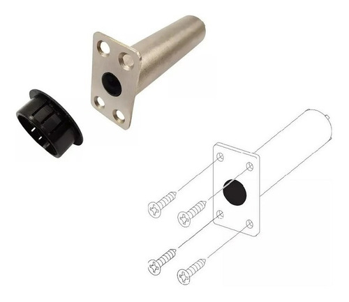 Imagen 1 de 5 de Pasador Stanley Adicional Automatico Puerta Ignifuga Ufl 180