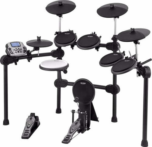 Bateria Eletronica X-pro Ed-100 Com Fone