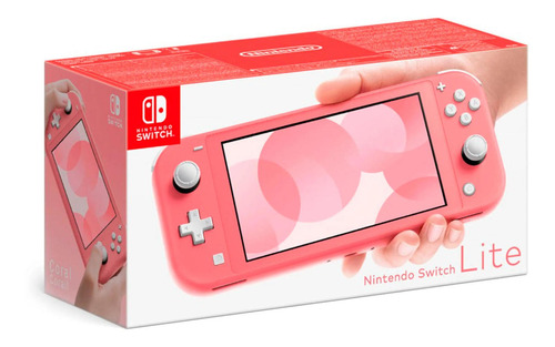 Consola Nintendo Switch Lite Coral