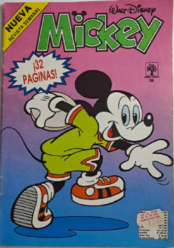 Mickey Revista Nª 36 Año 1990