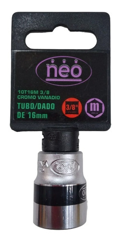 Dado Hexagonal  Soquete De 16mm Encaixe De 3/8 Marca Neo