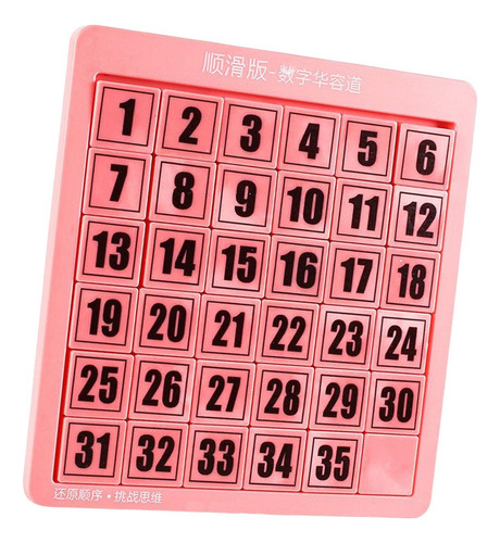 Fs Quebra-cabeça De Lógica, Quebra-cabeça Rosa 35 Cubos