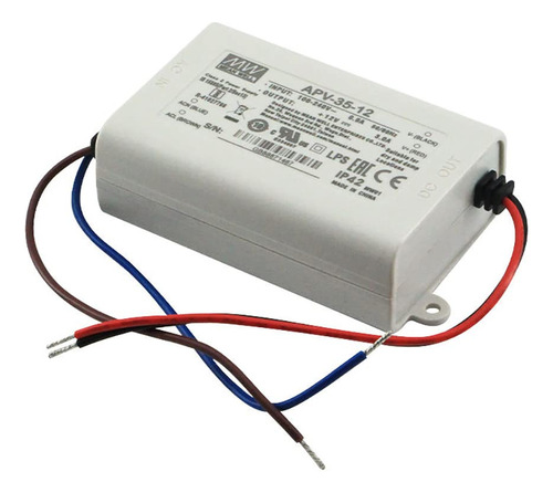 Apv-35-12 Mean Well 36w 12v 3a Fuente De Alimentación Conmut