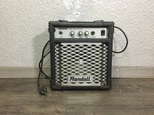 Amplificador Mini Para Guitarra Eléctrica Modelo Rg8 Randall Negro (Usado)