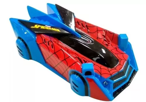 Carro de Controle Remoto Web Climber, Spider Man, 7 Funções, Candide