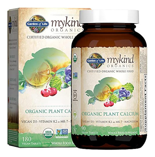 Garden Of Life Mykind Organic Plant Calcio - Complemento Ali