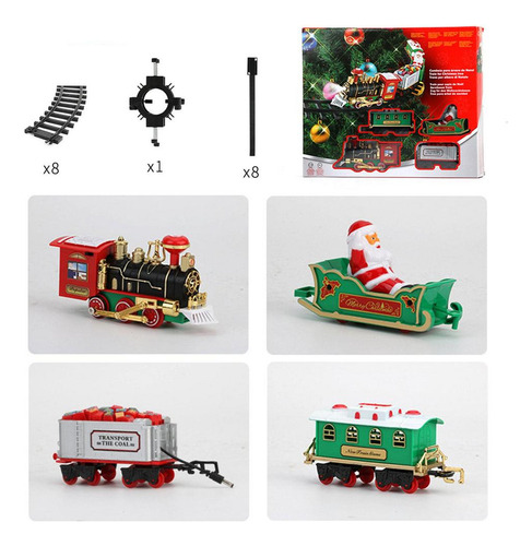 Juguete De Árbol De Navidad Para Coche Eléctrico