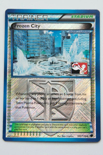 Cartas Pokemon Frozen City Holo League Promo