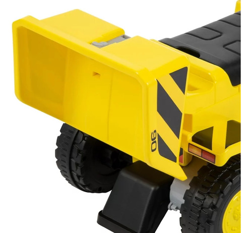 Camión Amarillo Huffy Paw Patrol Rubble 6v Para Niños