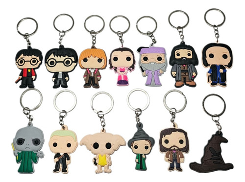 Llavero Harry Potter Llaveros Colección Harry Potter Pack