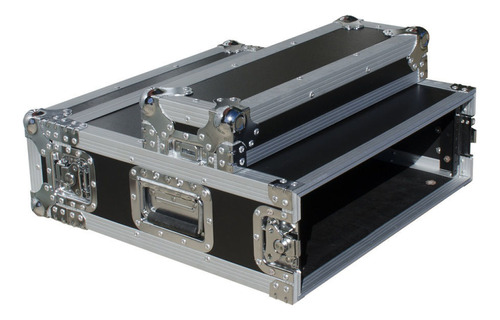 Imagen 1 de 3 de Rack Case 4u Para Amplificadores Rk-am-4u 