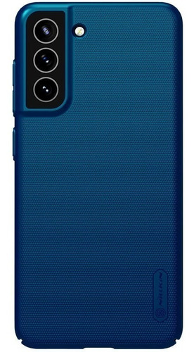 Case Delgado Mate Para Galaxy S21 Fe 2022 Policarbonato Azul