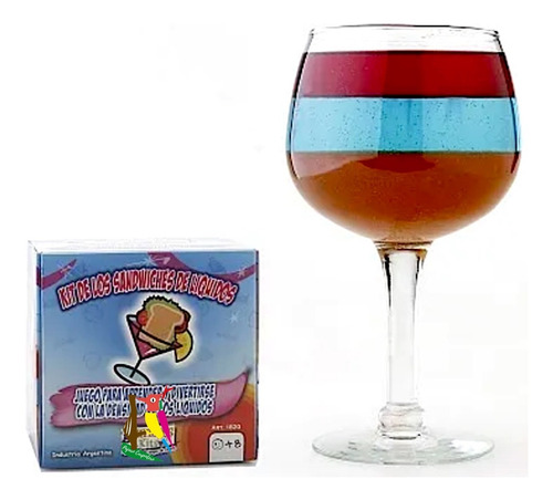 Juego Ciencias Sandwiches De Liquidos Quimica Educativo Niño