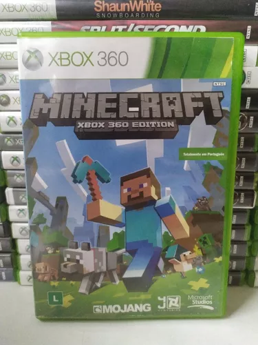 Minecraft Xbox 360 Mídia Física Promoção Frete Grátis