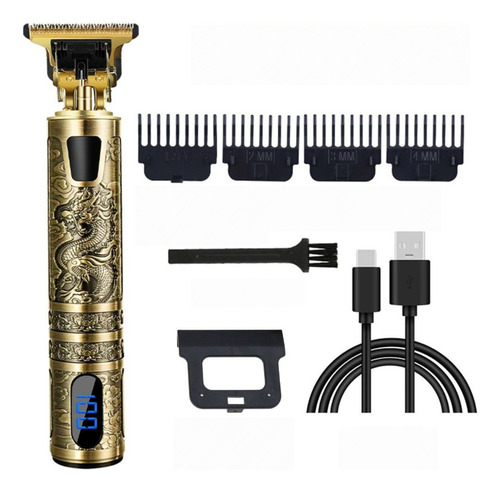 Máquina De Corte Profissional Para Barba, Cabelo, Bigode