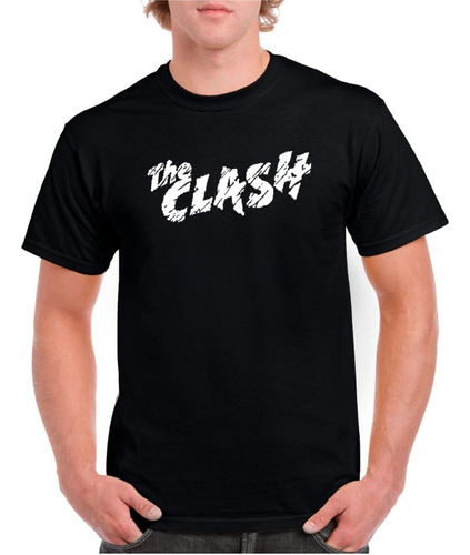 Polera Hombre Estampado The Clash