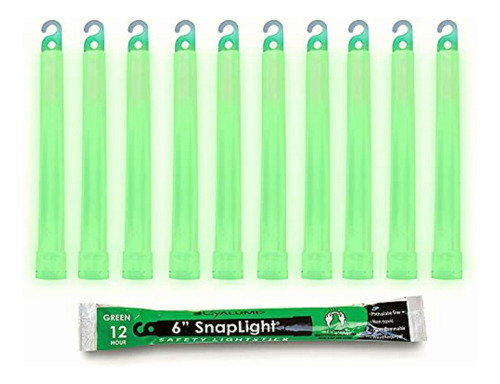 Cyalume Green Glow Sticks  12 Horas De Luz Brillante