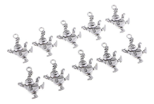 * 10 Piezas De Aleación Navidad Collar Colgantes Joyería Que