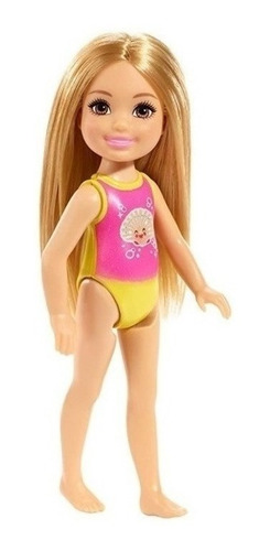 Imagem 2 de 12 de Kit Completo As 6 Bonecas Chelsea Praia Ms