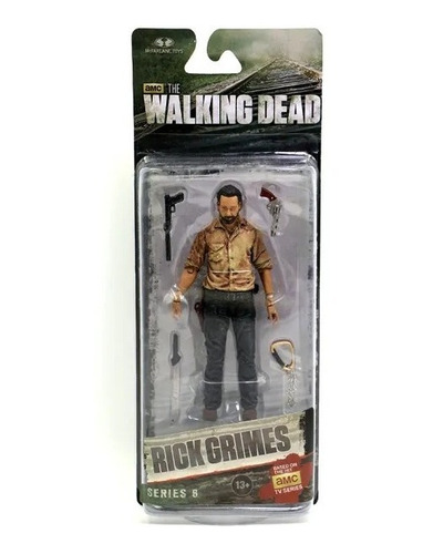 Figura De Rick Grimes Articulada The Walking Dead 13cm