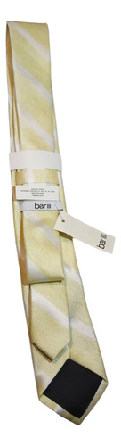 Corbata De Caballero Amarilla Bar Iii Amarillo Rayas 1.45 M