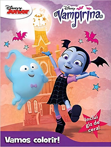 Disney - Vamos Colorir - Vampirina, De Disney. Editora Dcl, Capa Mole Em Português, 2019