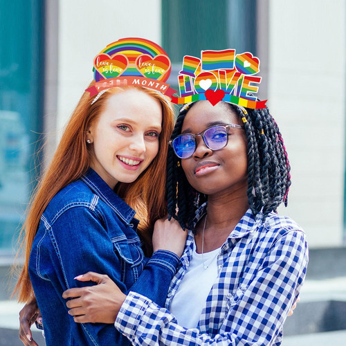 Tocado Del Orgullo Accesorios Para El Cabello Iris El Amor E