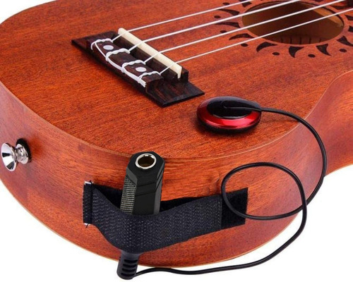 Microfono De Contacto Para Ukelele Guitarra Acústica Violín 