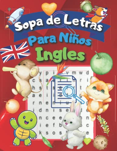 Sopa De Letras Para Niños En Ingles: Juegos Para Aprender In