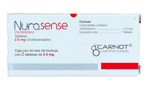 Nurasense 2.5 Mg Caja Con 2 Tabletas