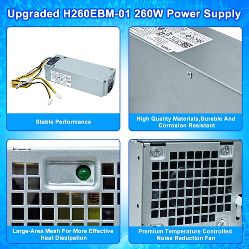 Fuente De Alimentación H260ebm-w Actualizada Compatible Con