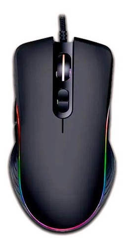 Mouse Para Jogo Gamer Crusader Rgb 7200dpi Preto