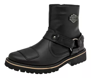 Bota Y Botin De Harley Davidson Para Hombre Negro Gibralt T4