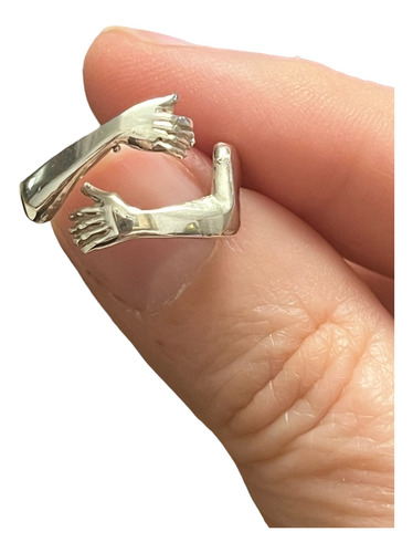 Anillo De Plata 925 Un Con Amor¨ San Valentin