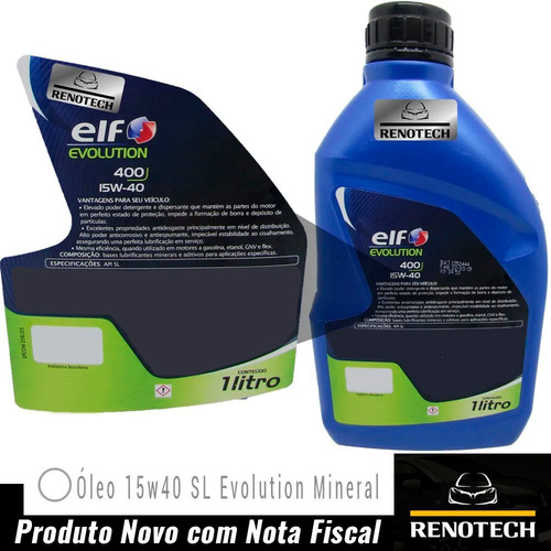 Oleo 15w40 Sl Evolution Elf Mineral Emb 1l 197323
