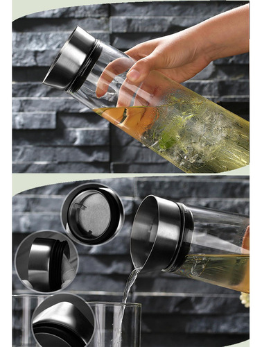 M Jarra De Cristal For Agua Caliente Y Fría, Jarra, Jarra 1l
