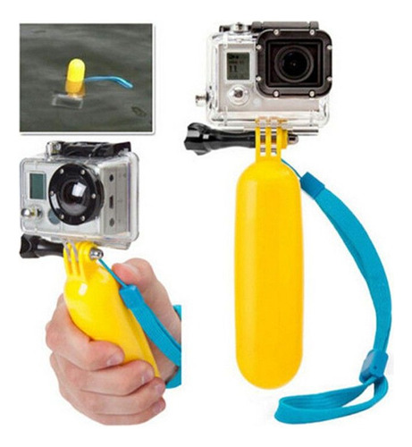 Bastão Flutuante Go Pro Bobber Floaty Boia Acessorios