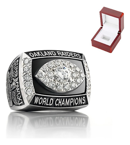 Nfl - Anillo De Campeonato De Los Oakland Raiders 1976