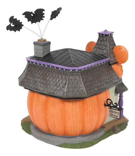 Casa Encantada Mickey Pumpkintown Para Halloween Multicolor
