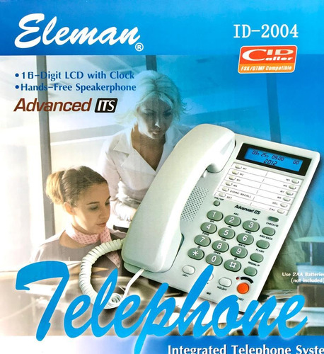 Teléfono Con Captor Eleman Id-2004. Gran Canal 