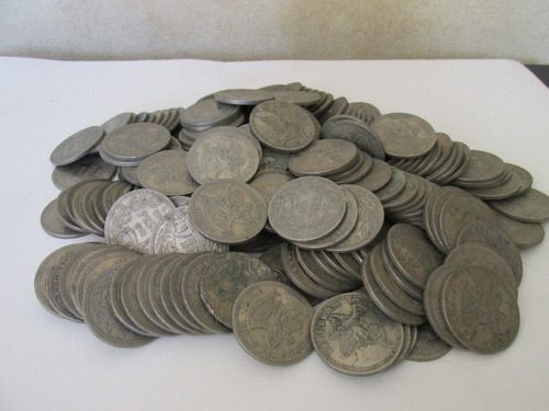 Gran Lote 200 Monedas Chile 1 Peso Año 1933 Nickel Escasas