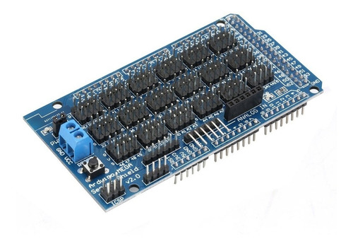 Imagen 1 de 3 de Sensor Shield V2.0 Expansión Para Arduino Mega 2560