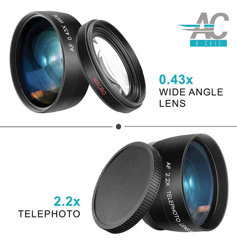 Accesorios Para Canon Eos Rebel T7 T6 T5 T3 32 Gb Mmg